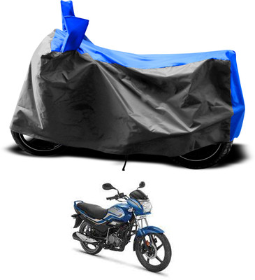 PAGORA Two Wheeler Cover for Hero(Super Splendor, Grey)