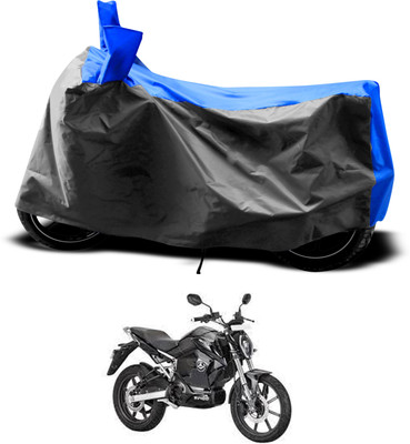 PAGORA Two Wheeler Cover for Revolt(RV 400, Grey)