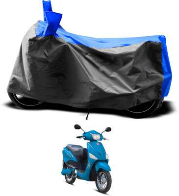 PAGORA Two Wheeler Cover for Hero(Electric Optima, Grey)