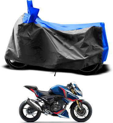 PAGORA Two Wheeler Cover for TVS(Apache RTR 180, Grey)