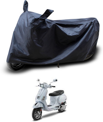 PAGORA Two Wheeler Cover for Piaggio(Vespa SXL, Black)