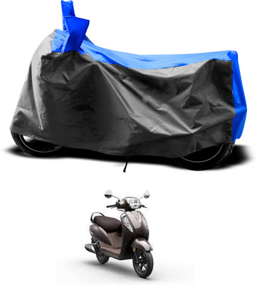 PAGORA Two Wheeler Cover for Suzuki(Access 125, Grey)