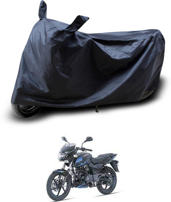 PAGORA Two Wheeler Cover for Bajaj(Pulsar 150 DTS-i, Black)