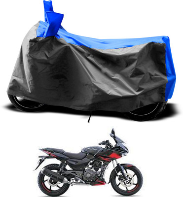 PAGORA Two Wheeler Cover for Bajaj(Pulsar 220F, Grey)