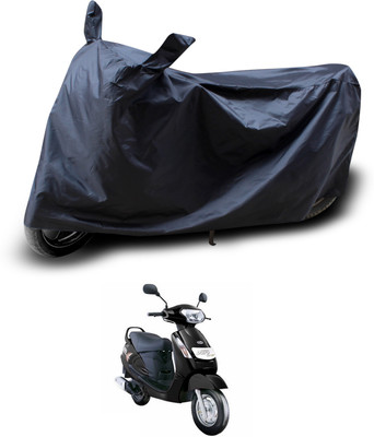 PAGORA Two Wheeler Cover for Mahindra(Duro DZ, Black)