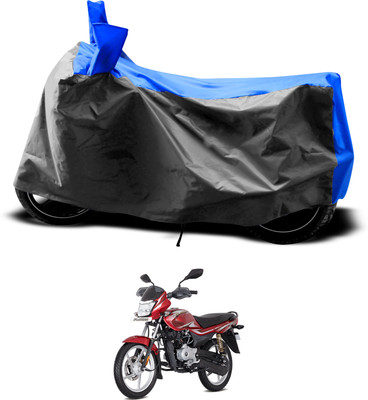 PAGORA Two Wheeler Cover for Bajaj(Platina 110 H-Gear, Grey)