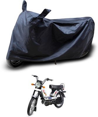 PAGORA Two Wheeler Cover for TVS(Heavy Duty Super XL, Black)