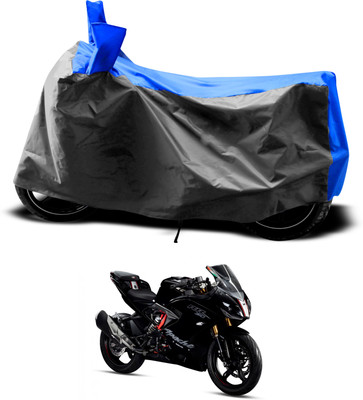 PAGORA Two Wheeler Cover for TVS(Apache RR 310, Grey)