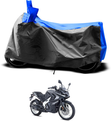 PAGORA Two Wheeler Cover for Bajaj(Pulsar RS 200, Grey)