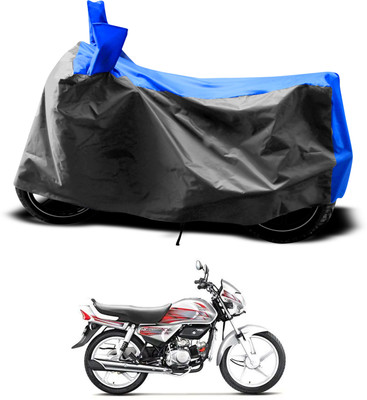 PAGORA Two Wheeler Cover for Hero(MotoCorp HF Deluxe, Grey)