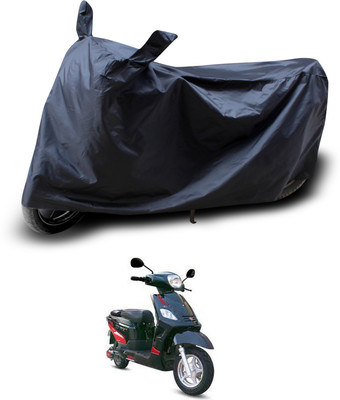 PAGORA Two Wheeler Cover for Hero(Electric NYX e5, Black)