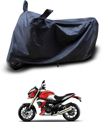 PAGORA Two Wheeler Cover for Mahindra(Mojo UT 300, Black)