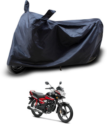 PAGORA Two Wheeler Cover for Honda(CB Shine, Black)