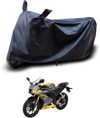 PAGORA Two Wheeler Cover for Yamaha(R15 V3, Black)