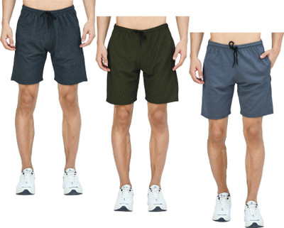 Indistar Printed Men Multicolor Bermuda Shorts