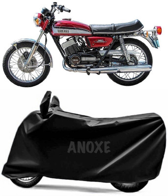 ANOXE Two Wheeler Cover for Yamaha(RD 350, Black)