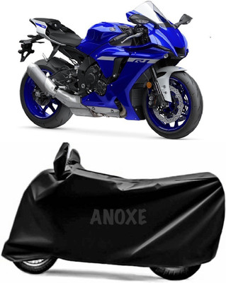 ANOXE Two Wheeler Cover for Yamaha(YZF R1, Black)