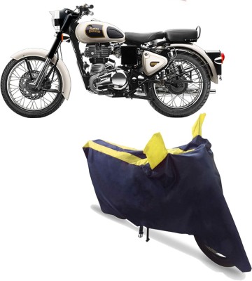 EXOME Two Wheeler Cover for Royal Enfield(Classic 350, Yellow)