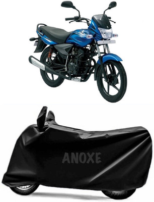 Mdstar Two Wheeler Cover for Bajaj(Platina 100 DTS-i, Black)