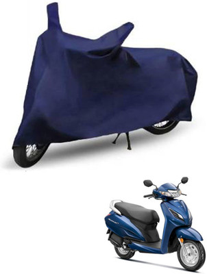 Mdstar Waterproof Two Wheeler Cover for Honda(Activa 4G, Blue)