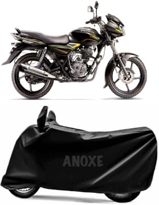 ANOXE Two Wheeler Cover for Bajaj(Discover 100 DTS-i, Black)