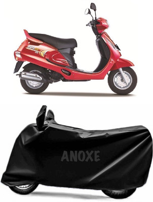 ANOXE Two Wheeler Cover for Mahindra(Duro, Black)