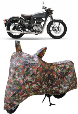 ANTOFY Two Wheeler Cover for Royal Enfield(350 BS6, Multicolor)