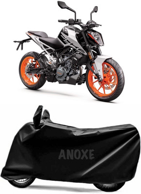 ANOXE Two Wheeler Cover for KTM(Duke 200, Black)