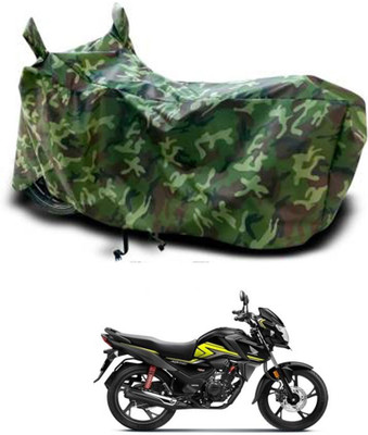 AUTOCAD Waterproof Two Wheeler Cover for Honda(SP 125, Green)