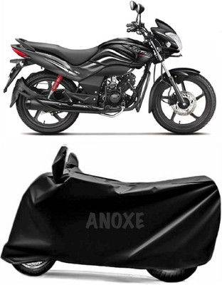 ANOXE Two Wheeler Cover for Hero(Passion Pro, Black)