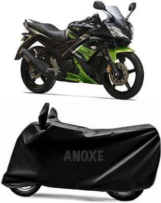 ANOXE Two Wheeler Cover for Yamaha(YZF R15 S, Black)