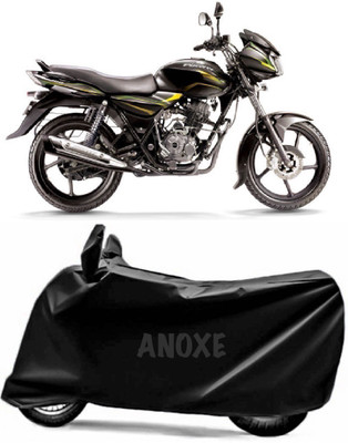 ANOXE Two Wheeler Cover for Bajaj(Discover, Black)