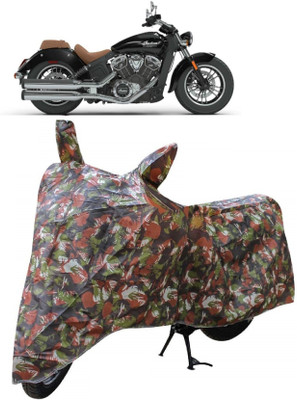 Autoprime Two Wheeler Cover for Indian(Scout, Multicolor)