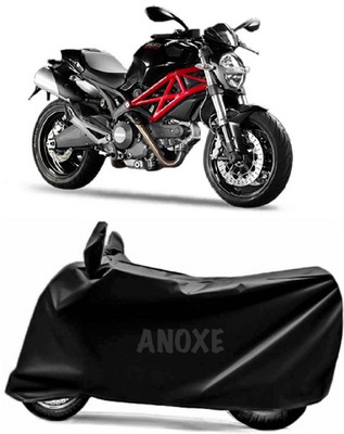 ANOXE Two Wheeler Cover for Ducati(Monster 796 S2R, Black)