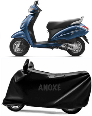 ANOXE Two Wheeler Cover for Honda(Activa 4G, Black)