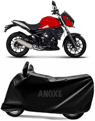 ANOXE Two Wheeler Cover for Mahindra(MOJO XT 300, Black)