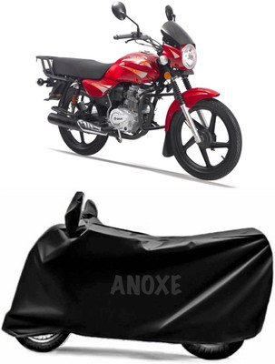 ANOXE Two Wheeler Cover for Bajaj(Boxer, Black)