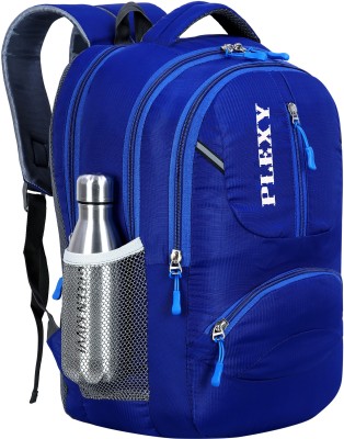 PLEXY spacy comfortable 4th to 10th class casual school bags Waterproof School Bag Waterproof Backpack(Dark Blue, 28 L)