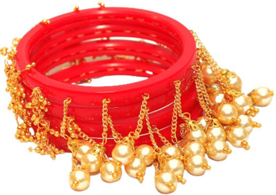 ALIGN Alloy Gold-plated Bangle Set(Pack of 4)