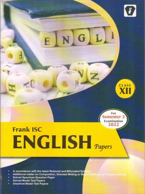 Frank ISC English Language Papers - Class 12 Semester 2 (For 2022 Exams)(Paperback, Suchhanda Sarkar)