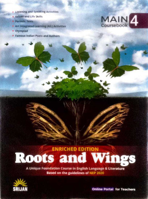 Srijan : Roots And Wings_English Main Course Book - 4(Paperback, J K Gangal)