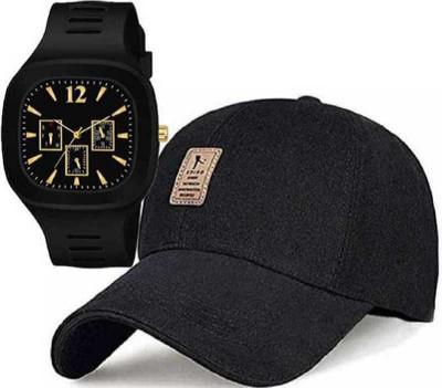 blutech Self Design, Solid, Embellished Sports/Regular Cap Cap(Pack of 2)