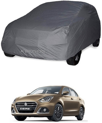 ATBROTHERS Car Cover For Maruti Suzuki Swift Dzire (Without Mirror Pockets)(Grey)
