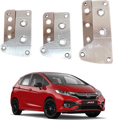 Oshotto CS-036 Car Pedals Kit Pad Covers Set For Honda Jazz (Silver) Car Pedal