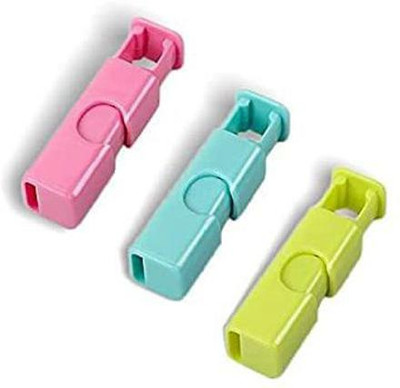 dreamexpo clip MEDIUM plastic paper(Set of 10, Multicolor)