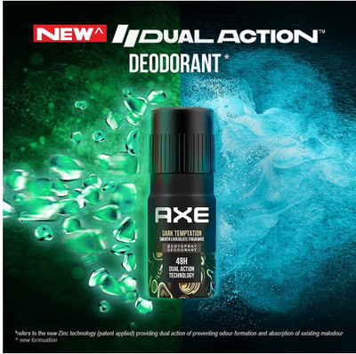 AXE DARK TEMPTATION BODY SPRAY DEODORANT 150 ML SET OF 1 Body Spray  -  For Men(150 ml)