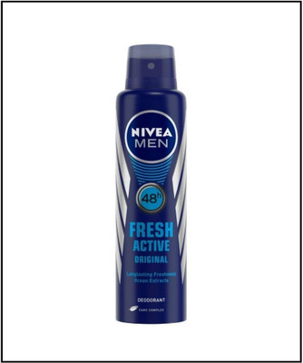 NIVEA FRESH ACTIVE DEODORANT SPRAY FOR MEN 1- PACK Deodorant Spray  -  For Men(150 ml)
