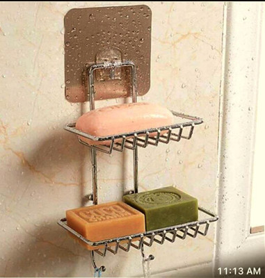 harbhole Shop stand with hook Stainless Steel Bathroom Set(Pack of 1)