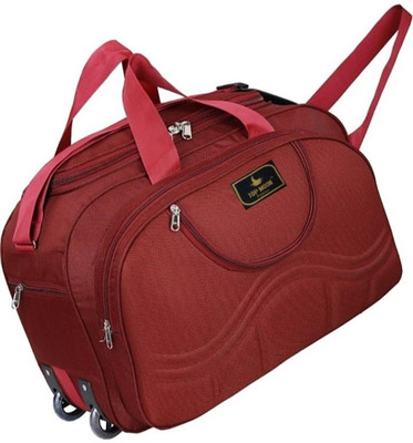 TOPMOON FASHION (Expandable) BBD_40L Strolly -the super premium heavy duty polyester lightweight luggage bag Duffel With Wheels (Strolley)