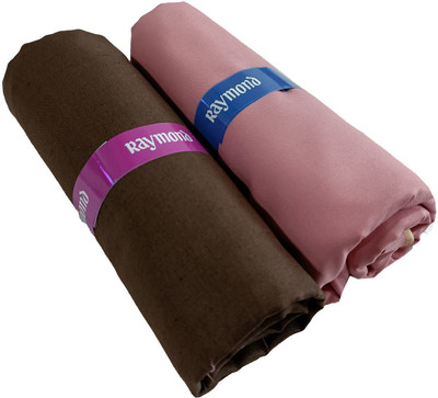 Raymond Cotton Blend Solid Shirt & Trouser Fabric